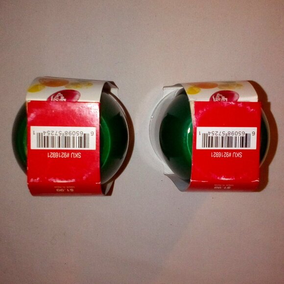 (2) Jelly Belly Fragranced Candles:  Glass. Watermelon.  New - Picture 6 of 7